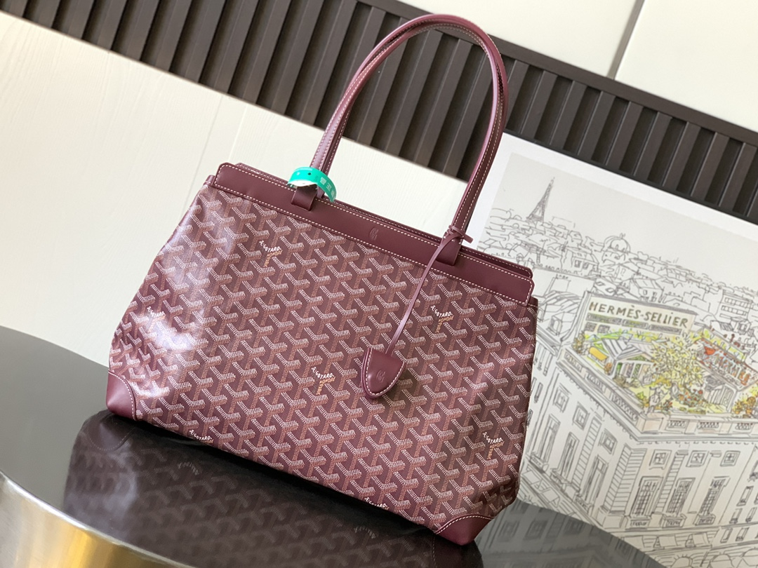 Goyard Bellechasse Biaude Tote Bag Blacknatural Black Grey Navy White Green Yellow Red Burgundy (7) - www.newkick.vip Goyard Bellechasse Biaude Tote Bag Blacknatural Black Grey Navy White Green Yellow Red Burgundy (7) - www.newkick.vip