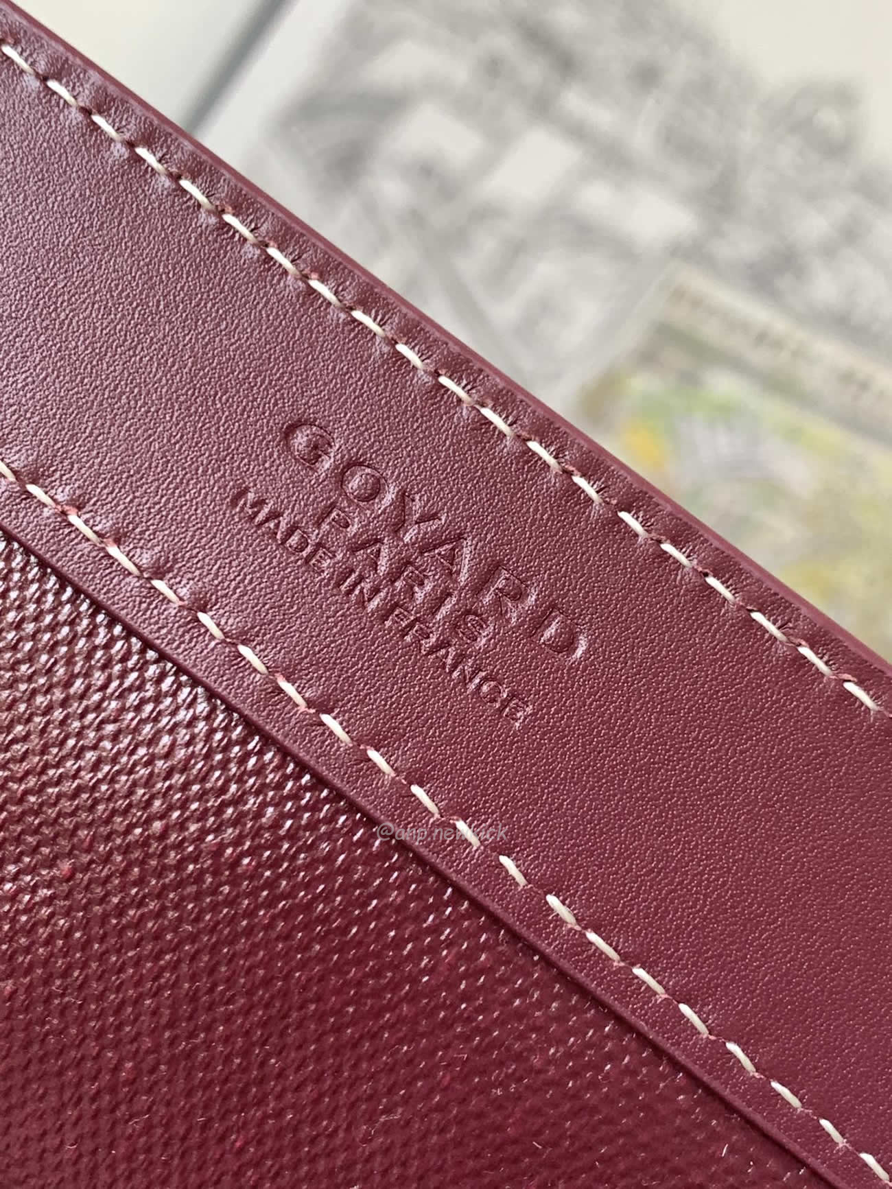 Goyard Bellechasse Biaude Tote Bag Blacknatural Black Grey Navy White Green Yellow Red Burgundy (33) - www.newkick.vip