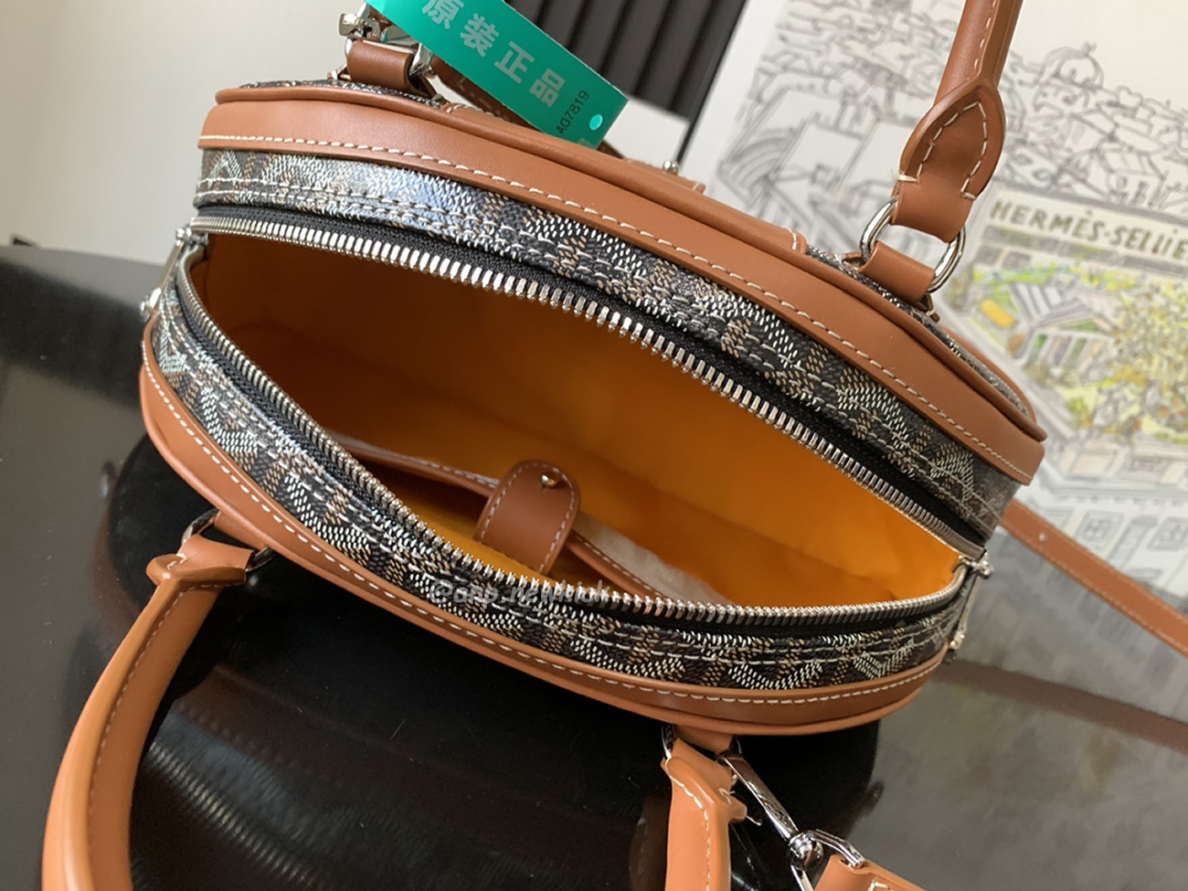 Goyard Goyard Bowling Bag 27×27×8.5cm (16) - www.newkick.vip Goyard Goyard Bowling Bag 27×27×8.5cm (16) - www.newkick.vip