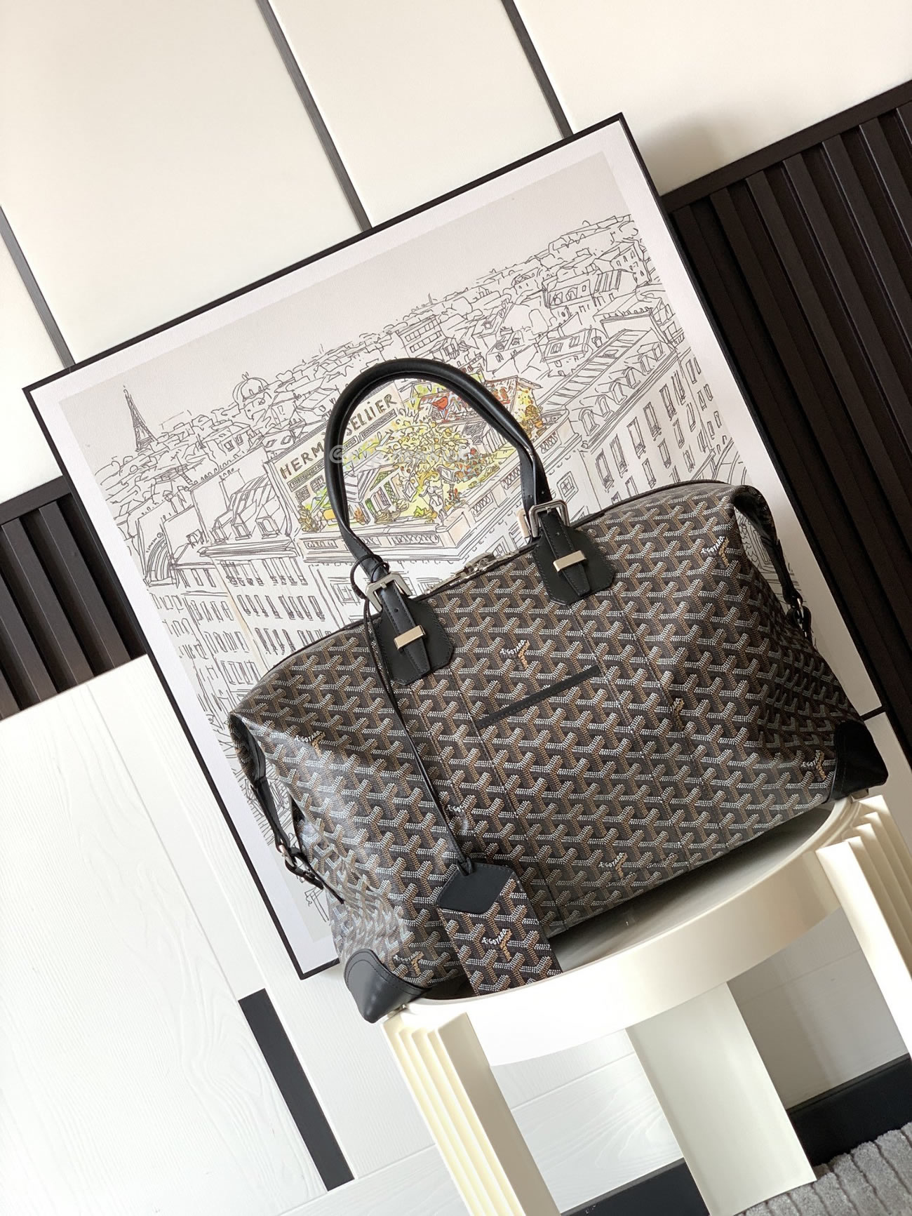 Goyard Bowling 45 Traveling Bag (7) - www.newkick.vip