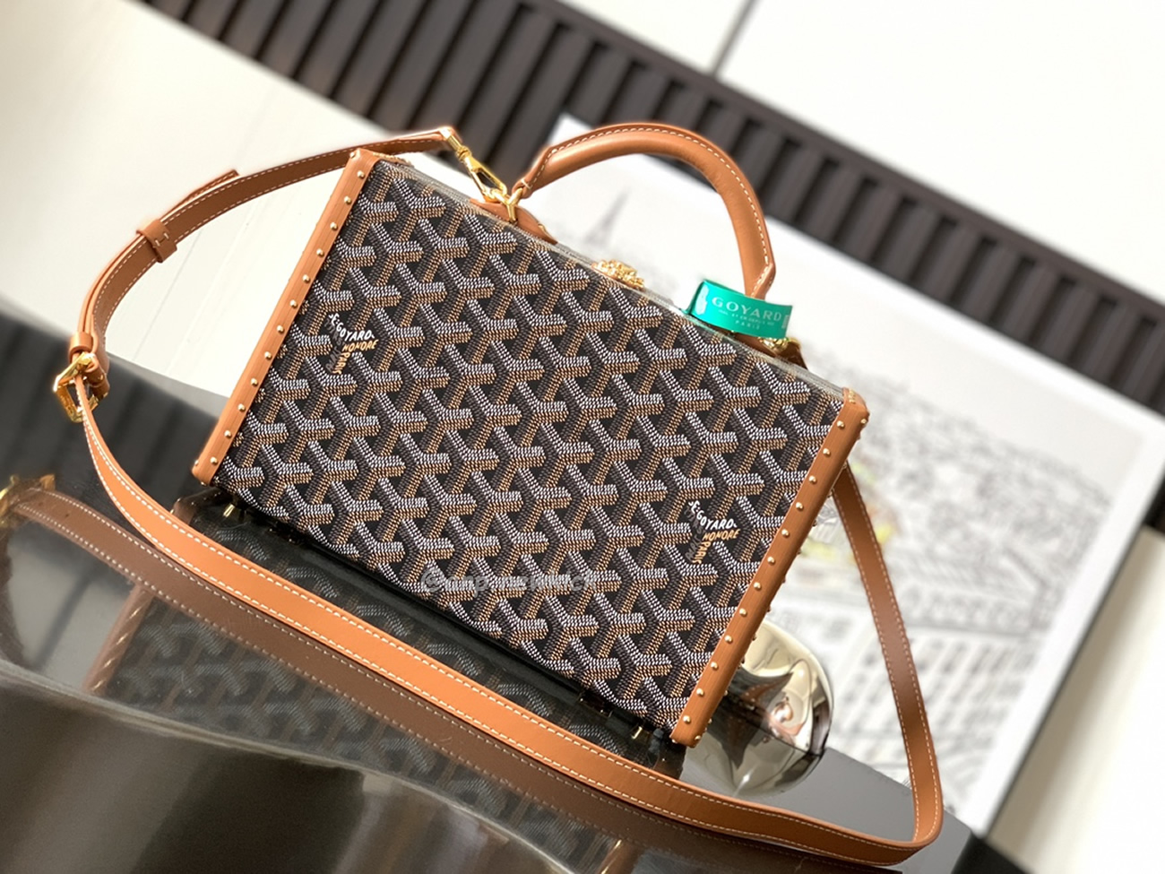 Goyard Grand Hôtel Box Bag 17 Cm X 7.7 Cm X 24.5 Cm (19) - www.newkick.vip Goyard Grand Hôtel Box Bag 17 Cm X 7.7 Cm X 24.5 Cm (19) - www.newkick.vip