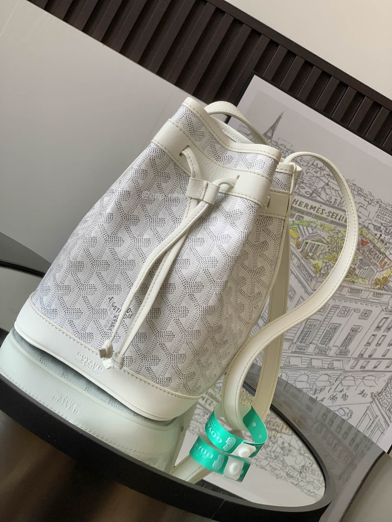Goyard Petit Flot Bucket Bag 23 Cm X 14.5 Cm X 17 Cm (24) - www.newkick.vip Goyard Petit Flot Bucket Bag 23 Cm X 14.5 Cm X 17 Cm (24) - www.newkick.vip