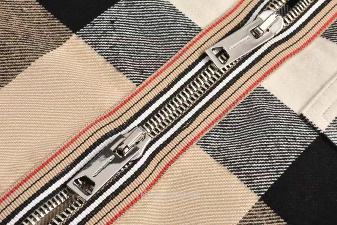 Burberry Check Wool Cotton Zip Front Shirt (2) - www.newkick.vip Burberry Check Wool Cotton Zip Front Shirt (2) - www.newkick.vip