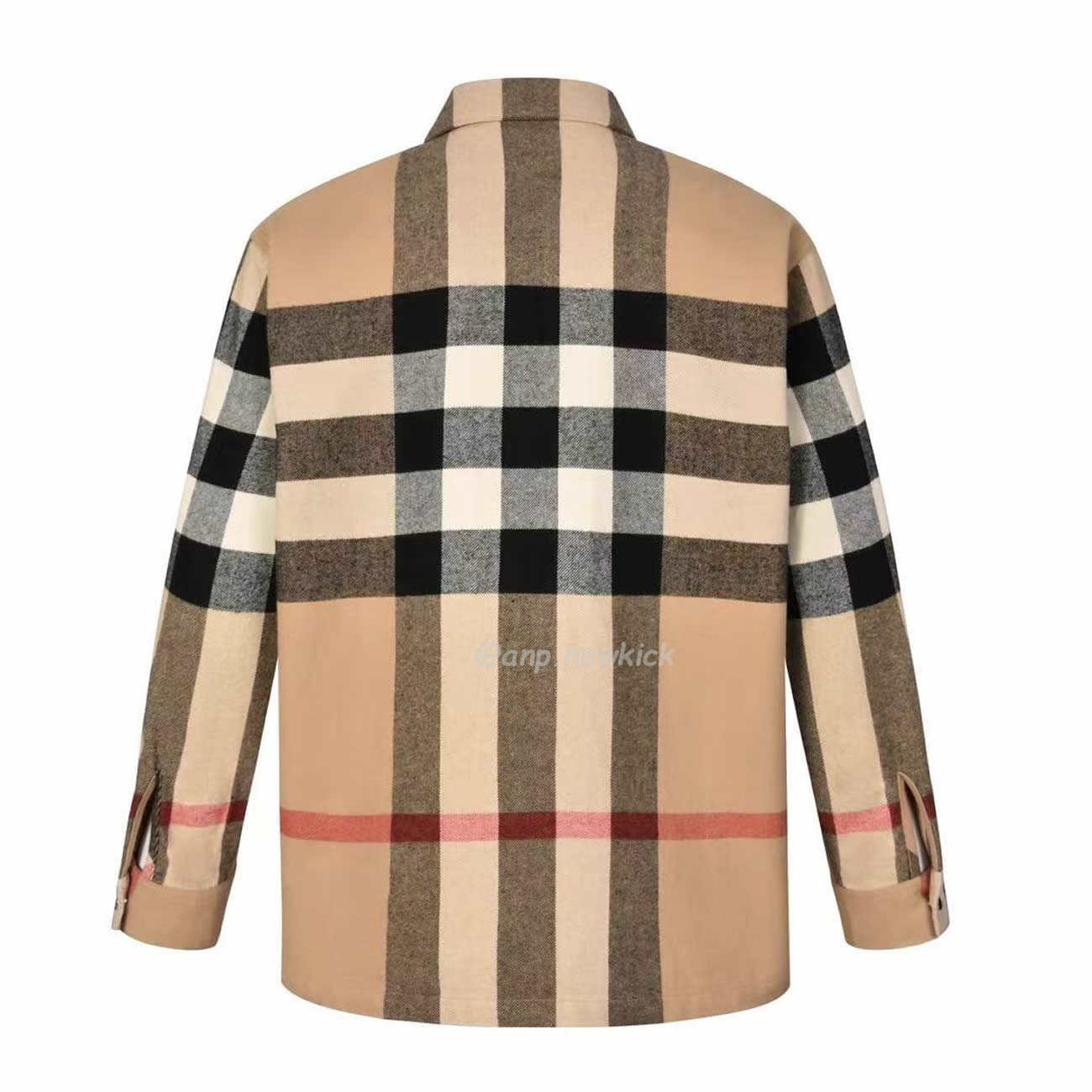 Burberry Check Wool Cotton Zip Front Shirt (4) - www.newkick.vip Burberry Check Wool Cotton Zip Front Shirt (4) - www.newkick.vip