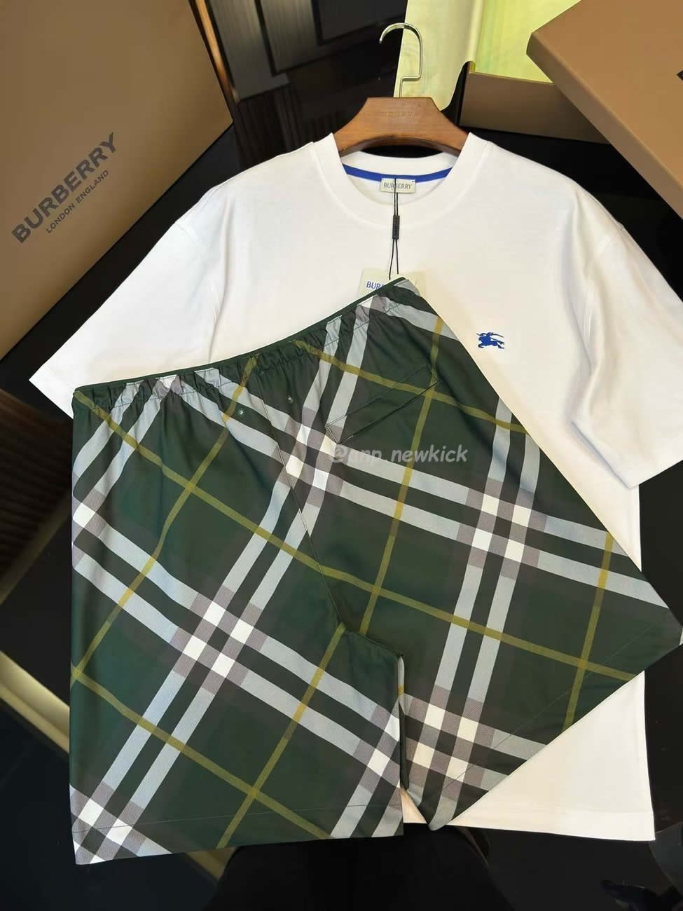 Burberry Patchwork Plaid Green Blue Brown (7) - www.newkick.vip