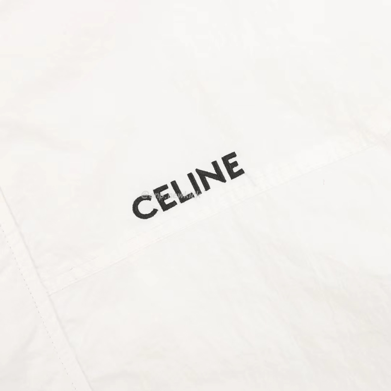 Celine Side Woven Zippered Jacket Black White (4) - www.newkick.vip