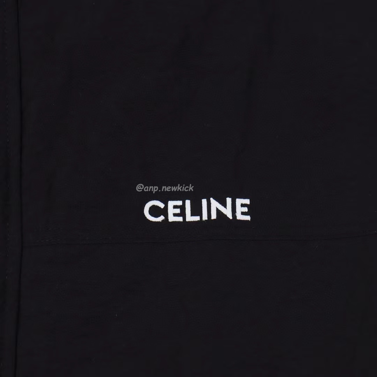 Celine Side Woven Zippered Jacket Black White (6) - www.newkick.vip