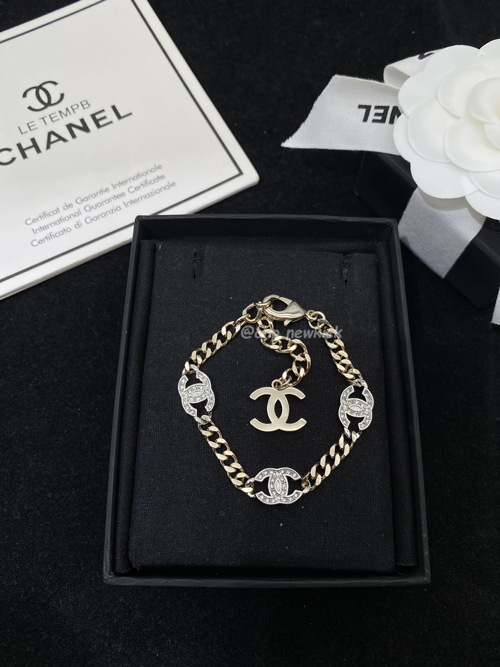 Chanel Pre Owned Cc Diamond Pendant Necklace (2) - www.newkick.vip