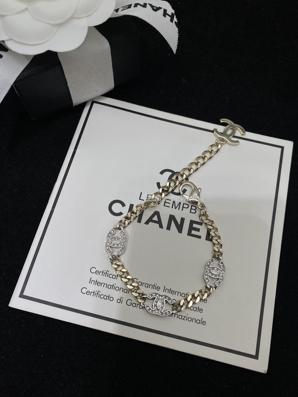 Chanel Pre Owned Cc Diamond Pendant Necklace (4) - www.newkick.vip