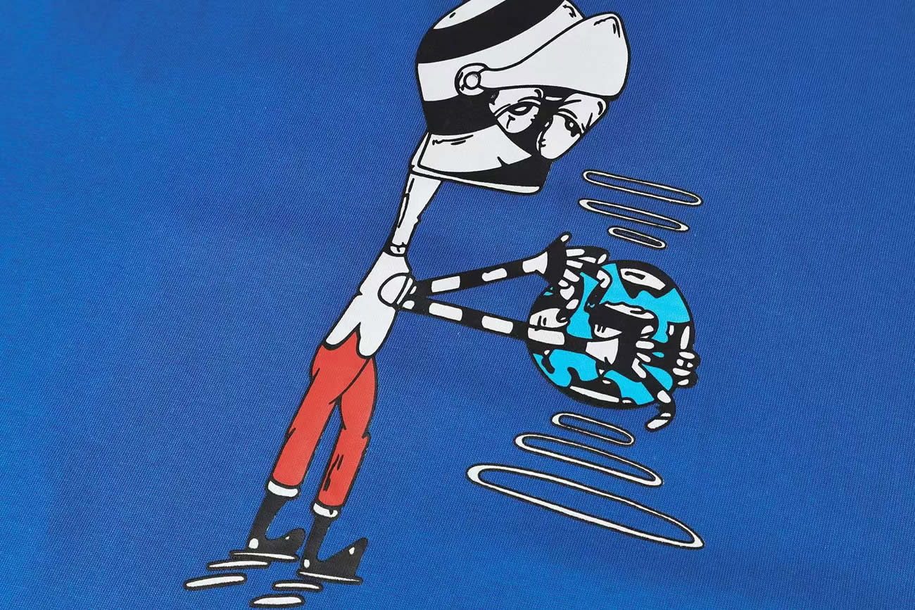 Chrome Hearts Mattyboy Blue Alien Short Tee (3) - www.newkick.vip