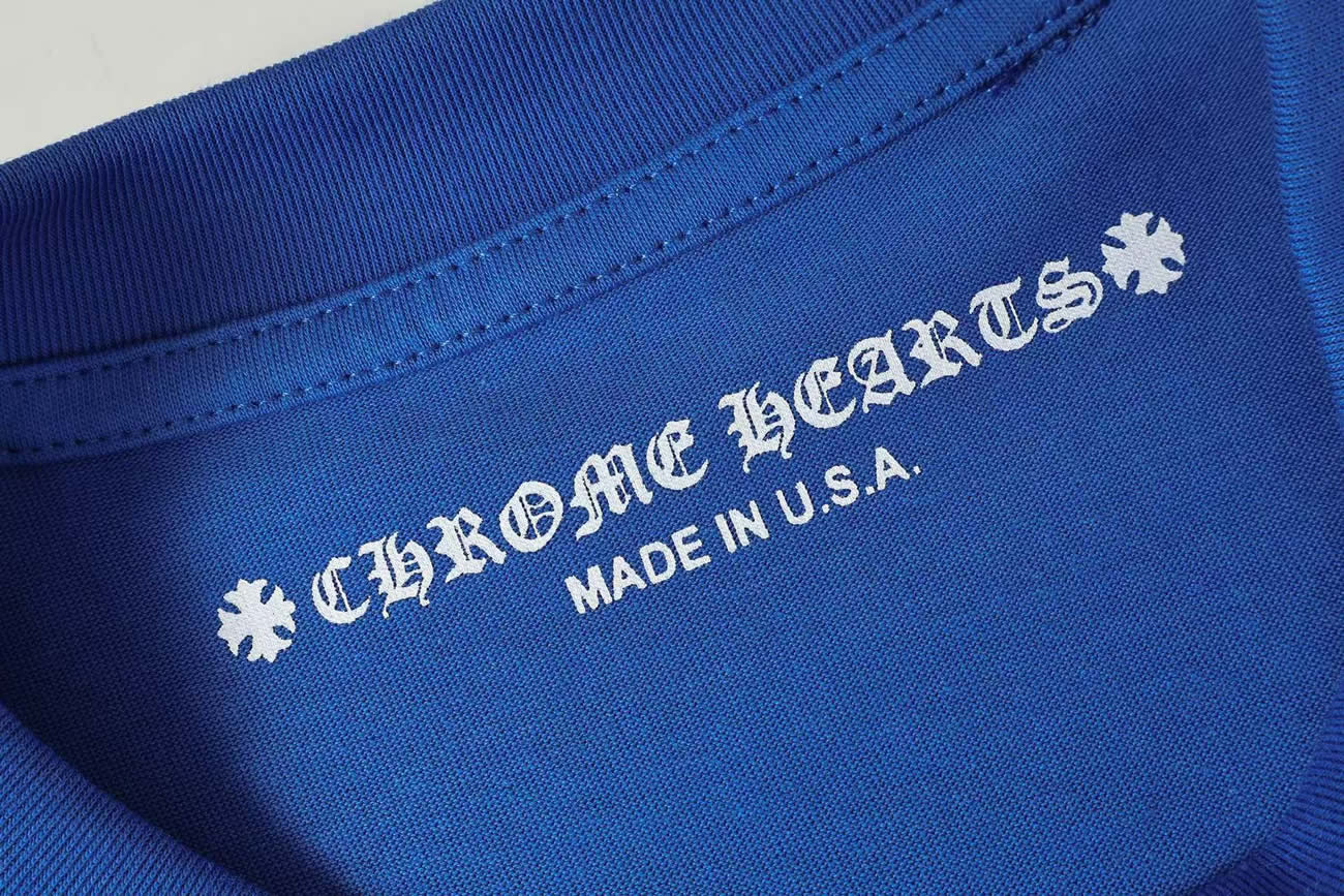 Chrome Hearts Mattyboy Blue Alien Short Tee (4) - www.newkick.vip