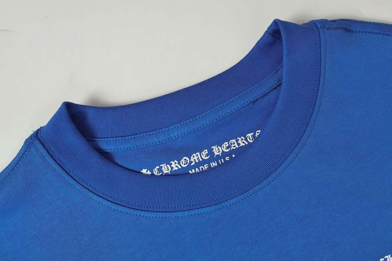 Chrome Hearts Mattyboy Blue Alien Short Tee (6) - www.newkick.vip