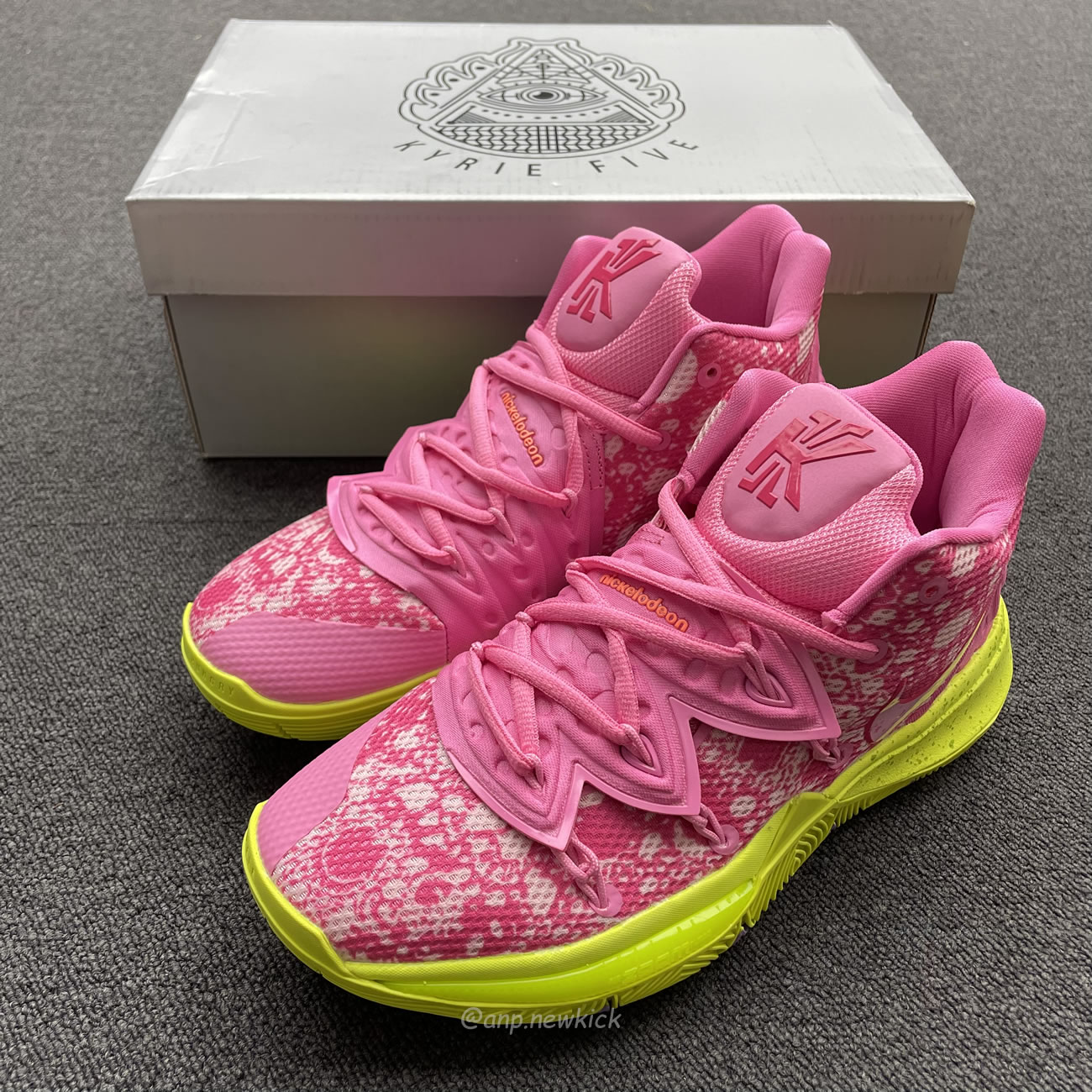 Nike Kyrie 5 Spongebob Squidward Patrick Cj6951 300 Cj6950 600 (19) - www.newkick.vip