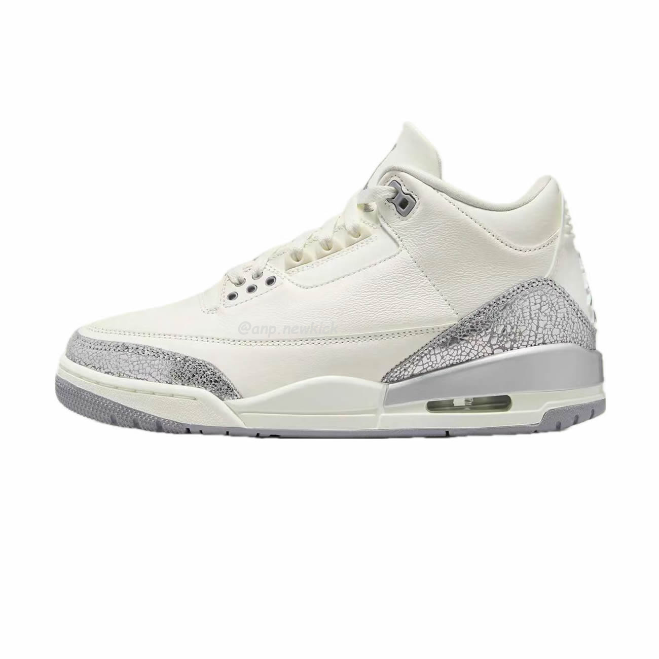 Air Jordan 3 Retro Sail Cement Grey Womens Ck9246 100 (1) - www.newkick.vip
