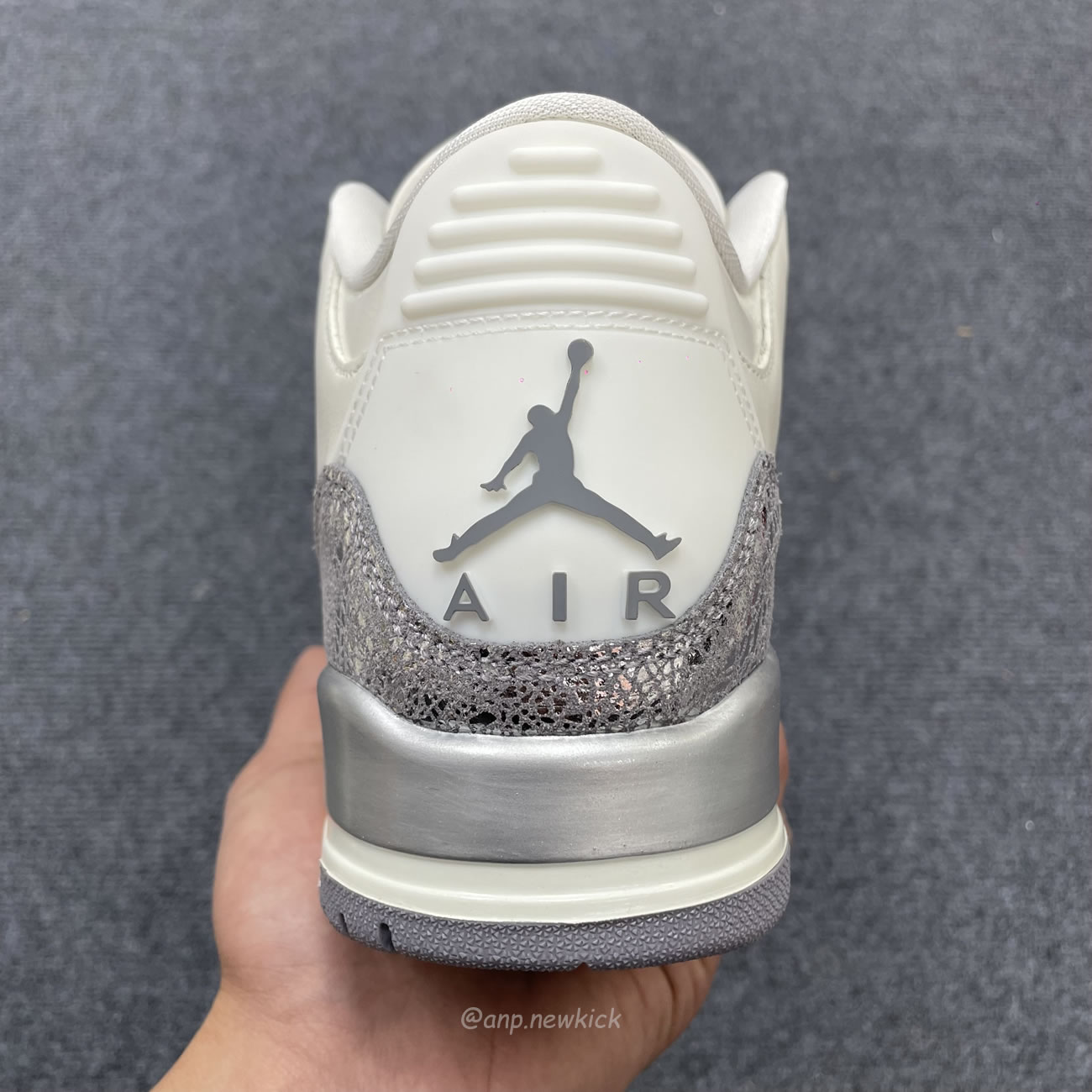 Air Jordan 3 Retro Sail Cement Grey Womens Ck9246 100 (3) - www.newkick.vip