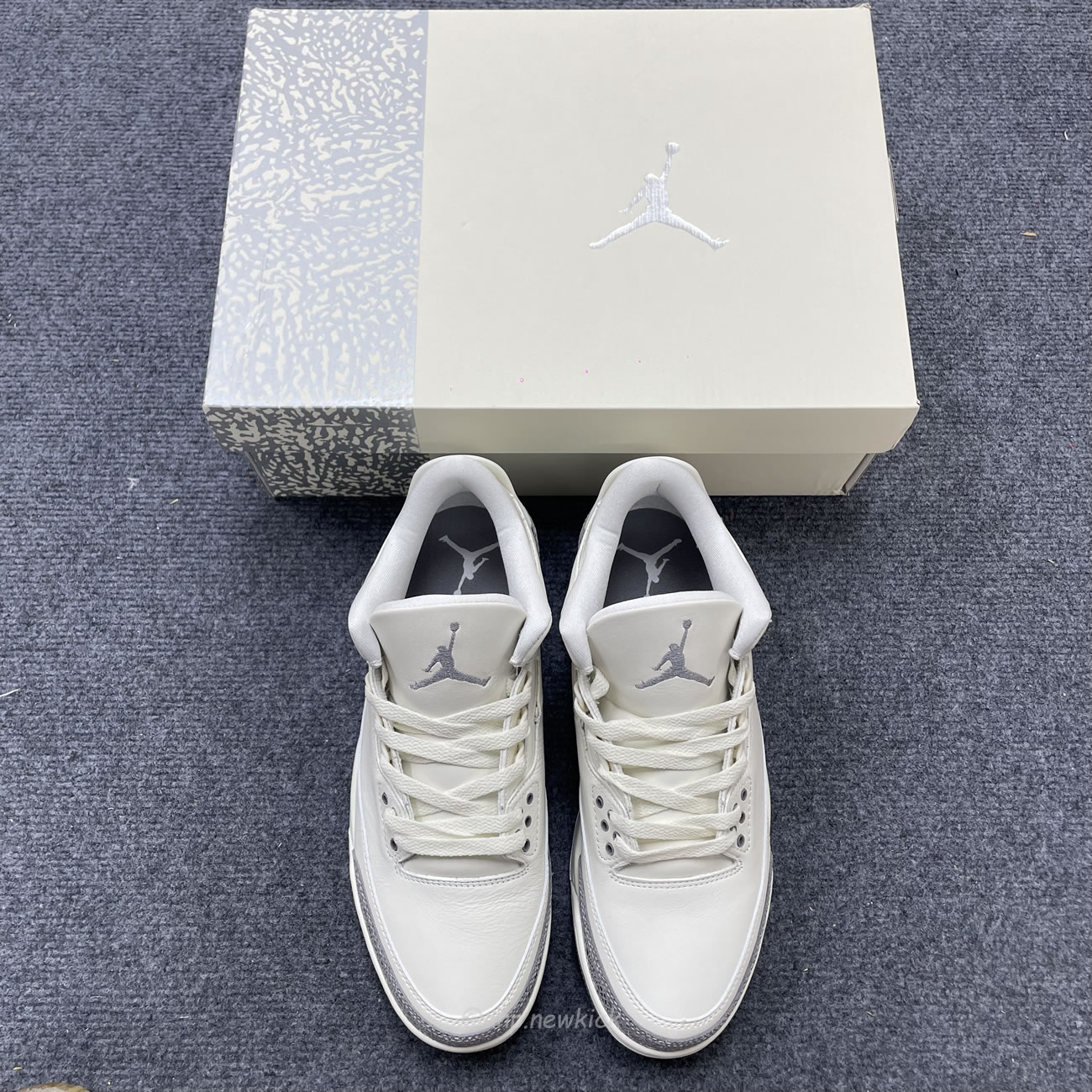 Air Jordan 3 Retro Sail Cement Grey Womens Ck9246 100 (6) - www.newkick.vip