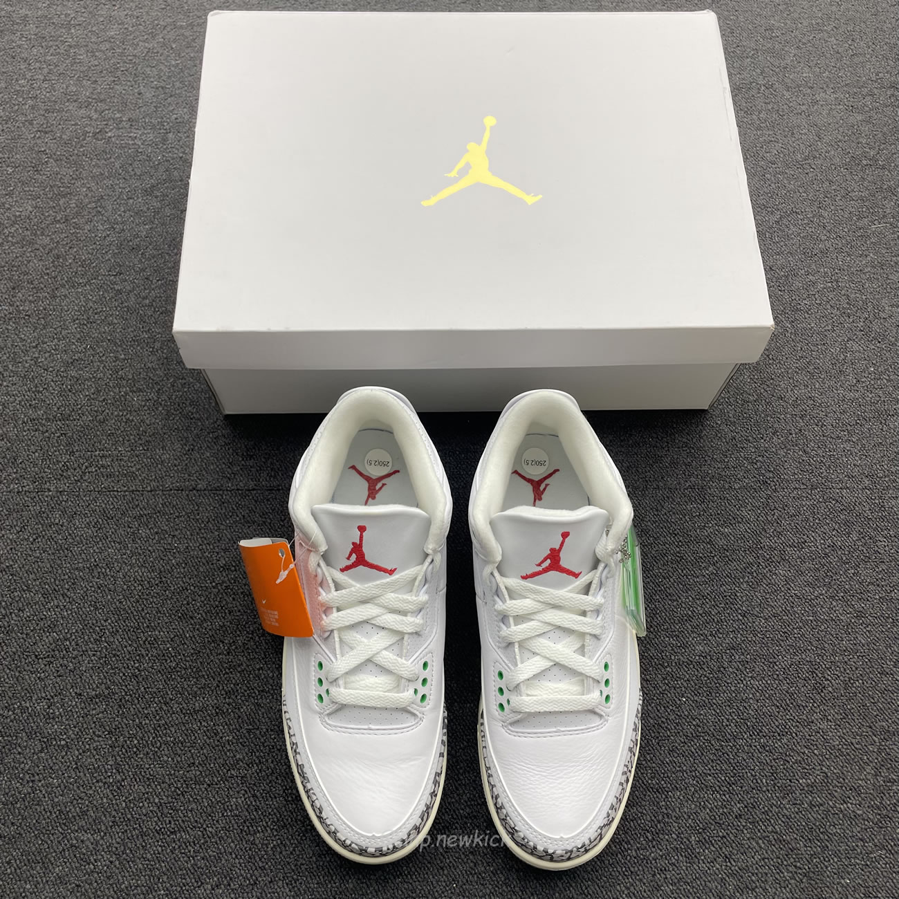 Air Jordan 3 Retro Lucky Green Womens Ck9246 136 (4) - www.newkick.vip