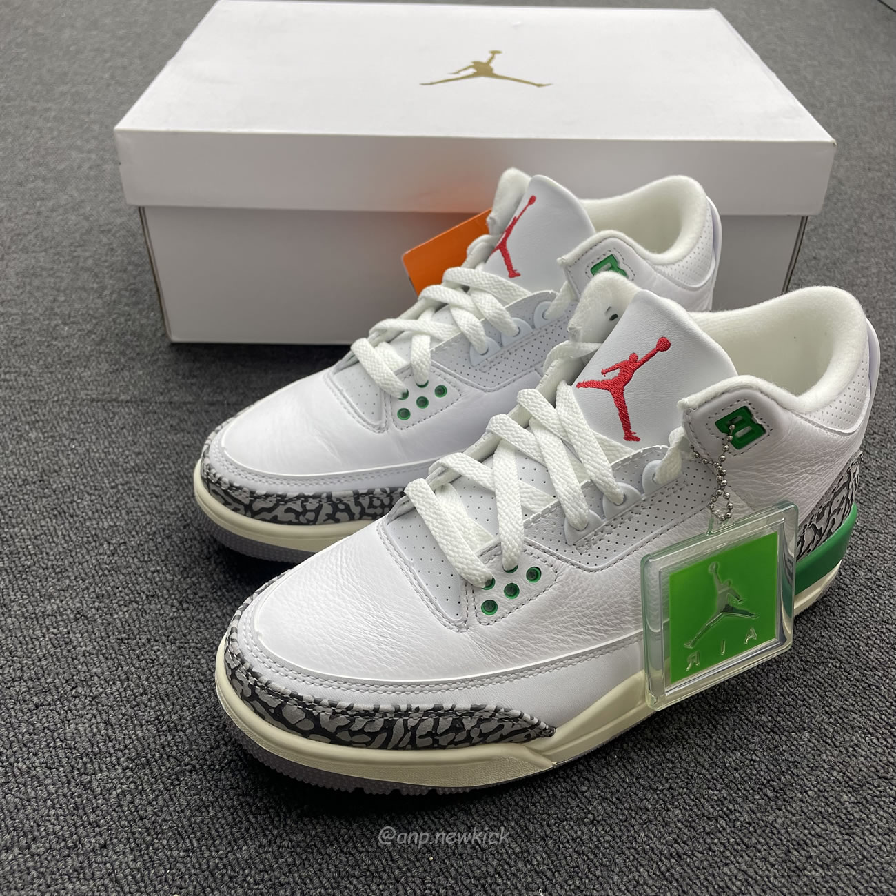 Air Jordan 3 Retro Lucky Green Womens Ck9246 136 (9) - www.newkick.vip