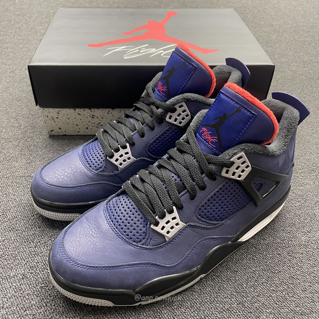 Air Jordan 4 Retro Winterized Loyal Blue Cq9597 401 (13) - www.newkick.vip