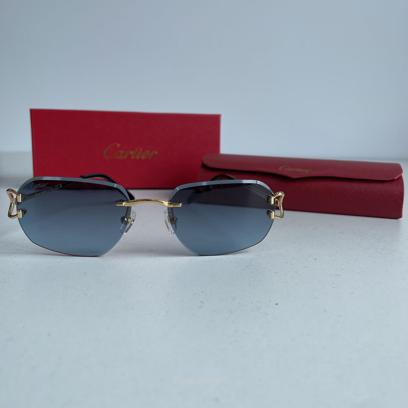 Cartier Ct0468s 58 Blue Gold Sunglasses (3) - www.newkick.vip Cartier Ct0468s 58 Blue Gold Sunglasses (3) - www.newkick.vip