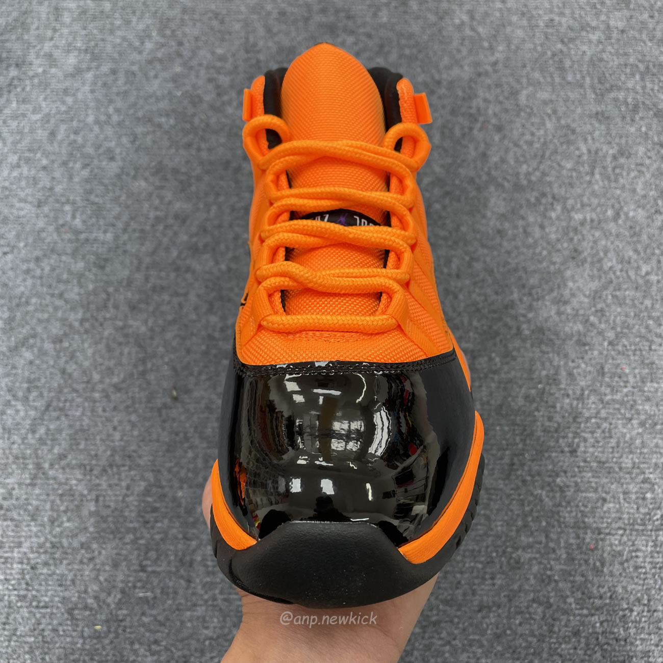 Air Jordan 11 Retro Black Orange Ct8012 800 (5) - www.newkick.vip