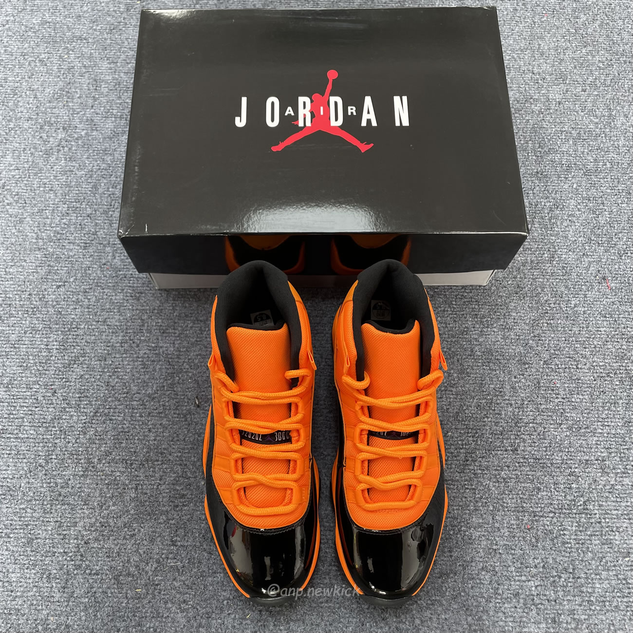 Air Jordan 11 Retro Black Orange Ct8012 800 (6) - www.newkick.vip