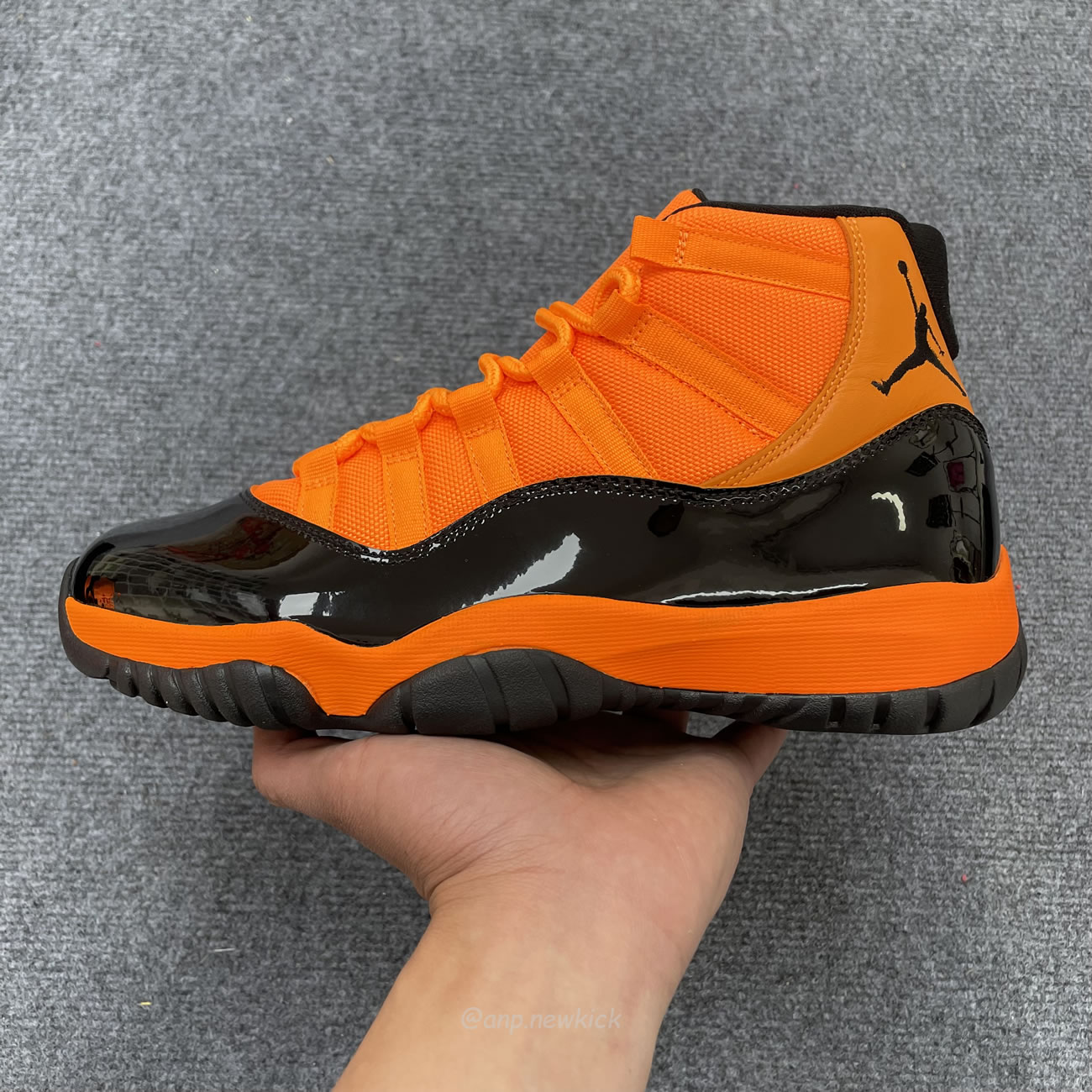 Air Jordan 11 Retro Black Orange Ct8012 800 (9) - www.newkick.vip