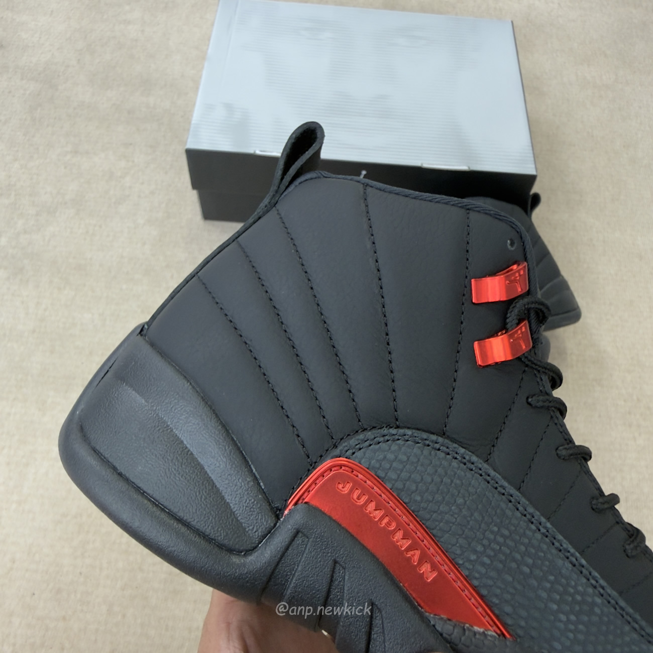 Air Jordan 12 Retro Bloodline Black Ct8013 003 (3) - www.newkick.vip