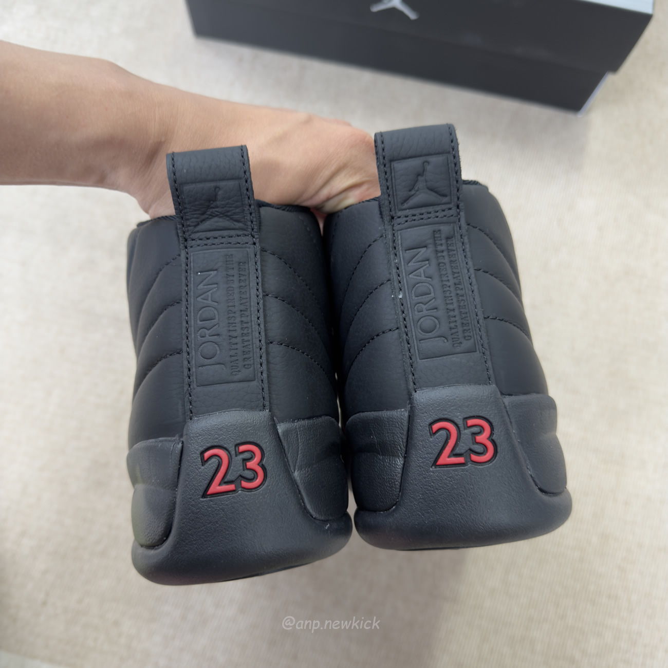 Air Jordan 12 Retro Bloodline Black Ct8013 003 (6) - www.newkick.vip