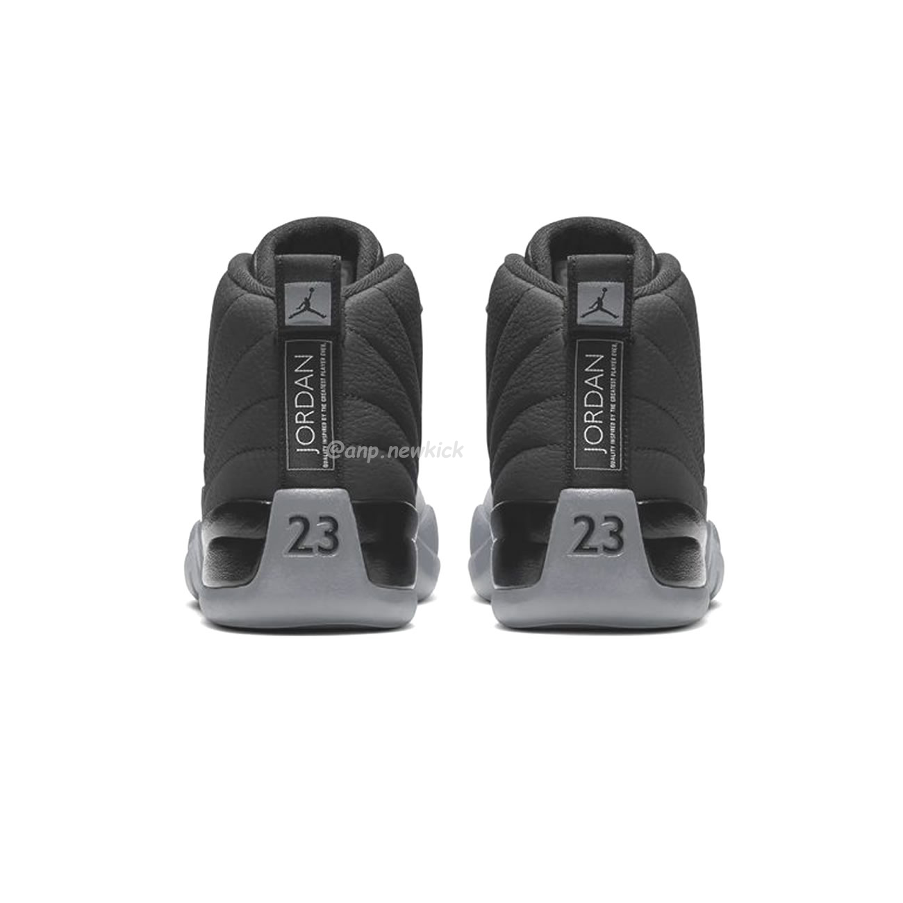 Air Jordan 12 Black Wolf Grey Ct8013 019 (12) - www.newkick.vip