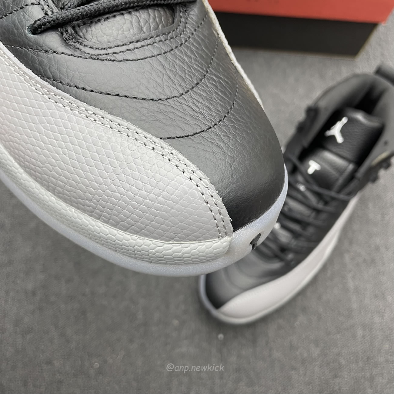 Air Jordan 12 Black Wolf Grey Ct8013 019 (7) - www.newkick.vip