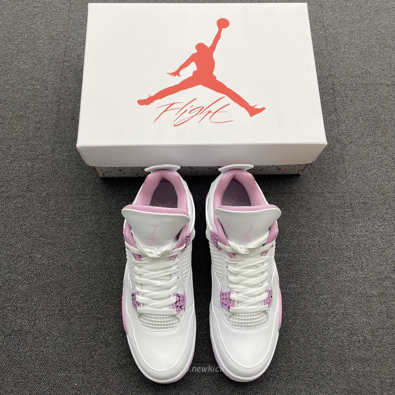 Air Jordan 4 Retro White Pink Ct8527 116 (2) - www.newkick.vip