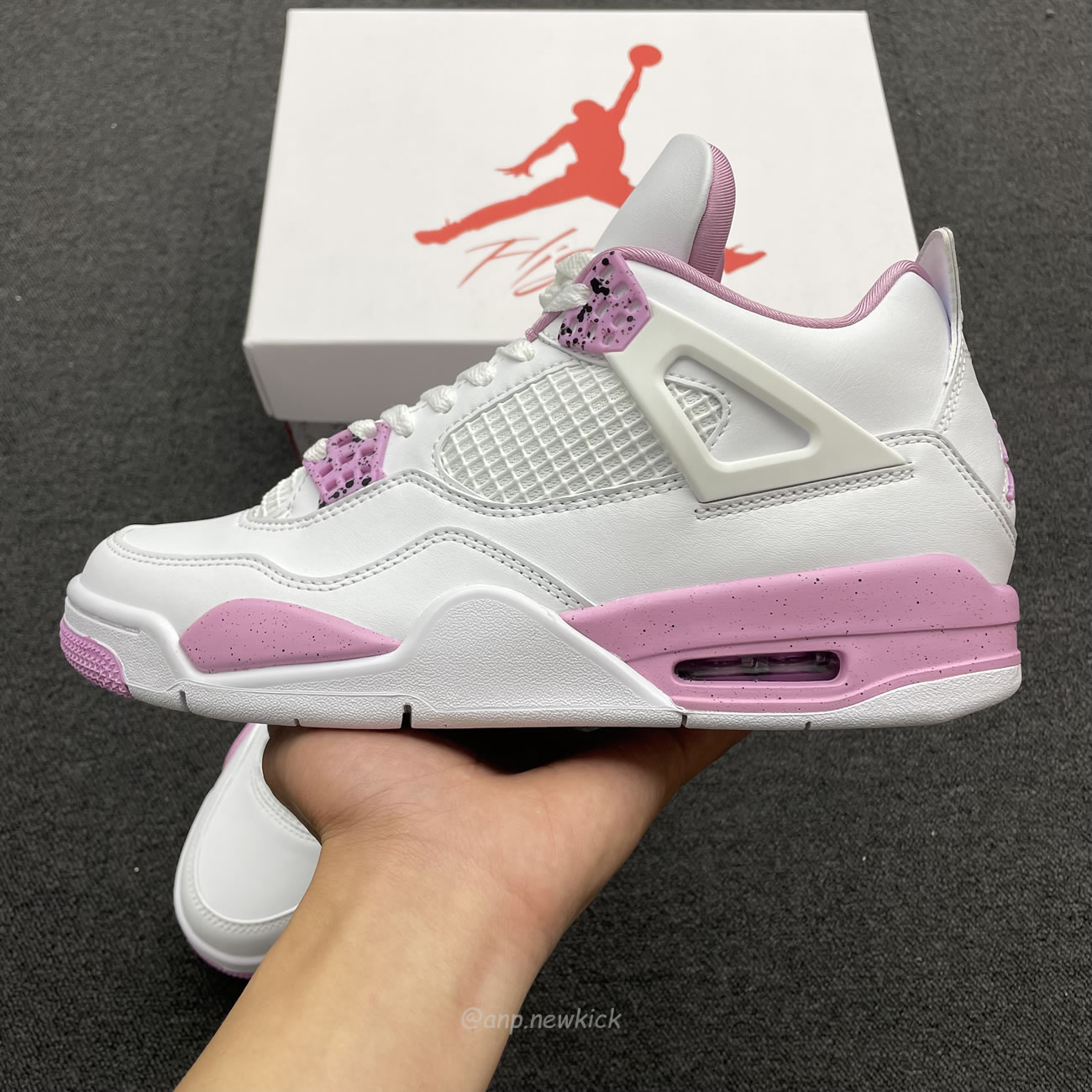 Air Jordan 4 Retro White Pink Ct8527 116 (6) - www.newkick.vip