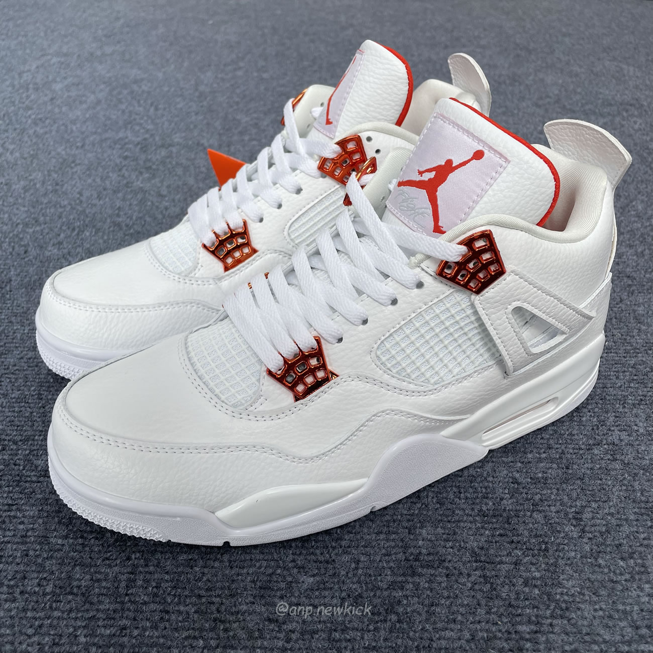 Air Jordan 4 Retro Metallic Orange Ct8527 118 (4) - www.newkick.vip