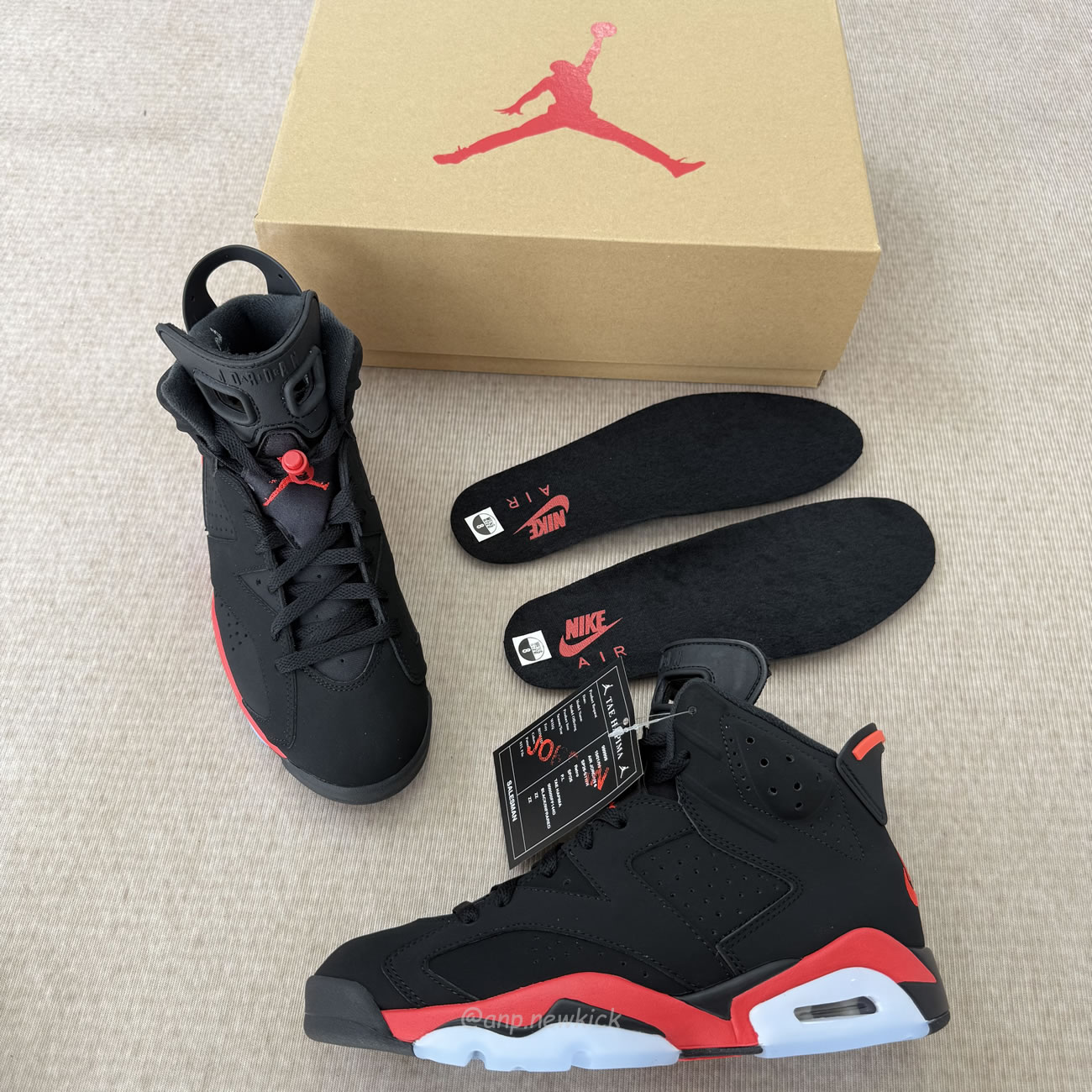Air Jordan 6 Reverse Infrared Ct8529 001 (11) - www.newkick.vip