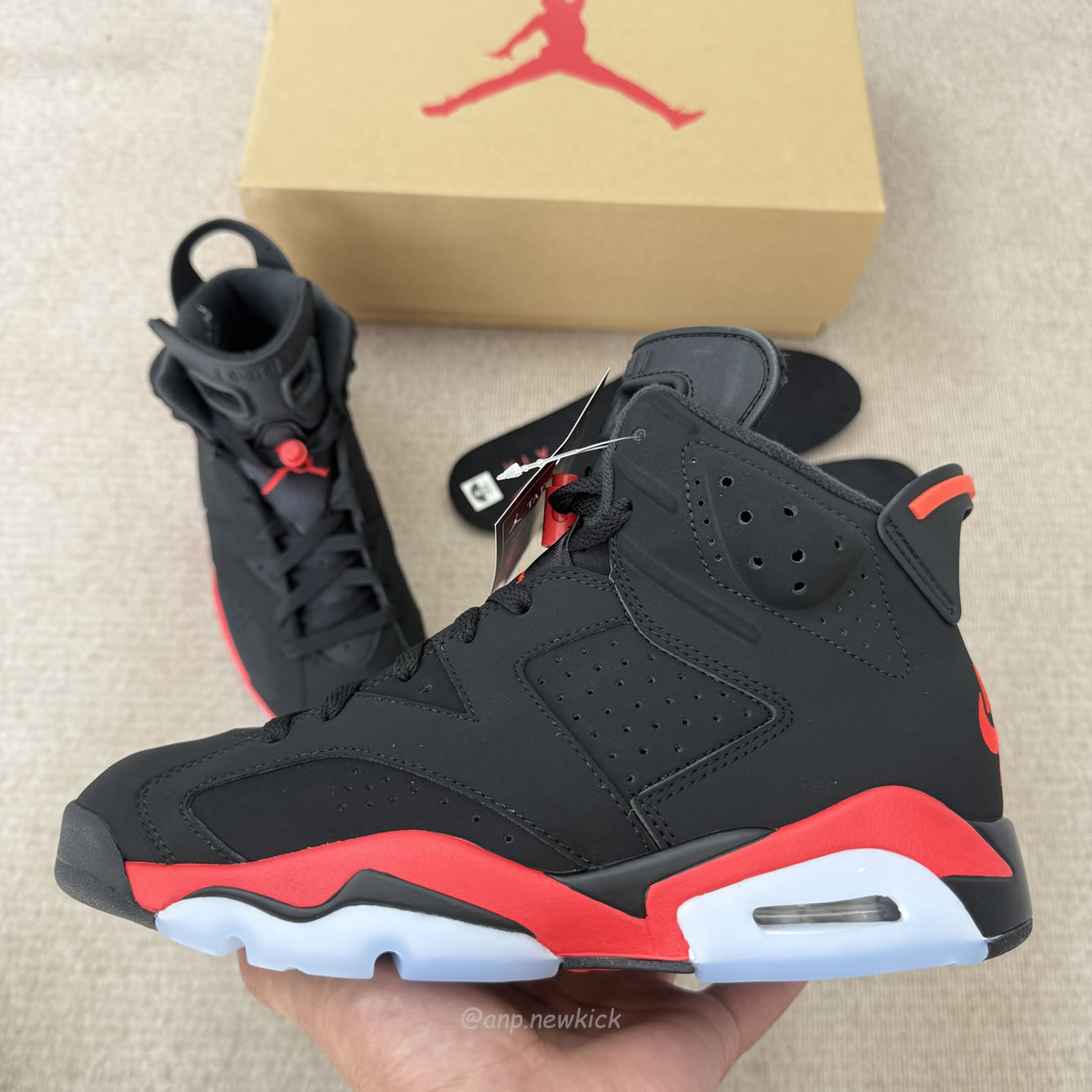 Air Jordan 6 Reverse Infrared Ct8529 001 (3) - www.newkick.vip