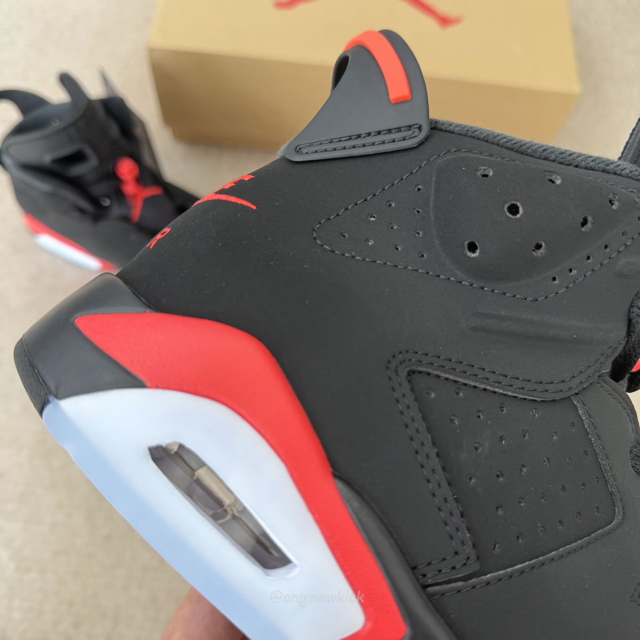 Air Jordan 6 Reverse Infrared Ct8529 001 (7) - www.newkick.vip