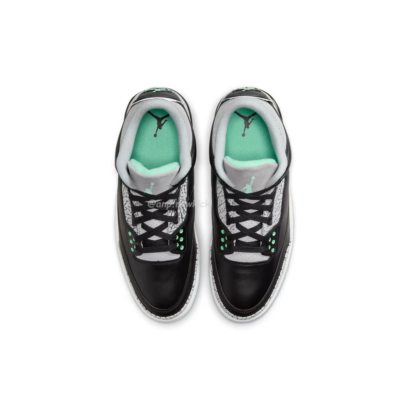 Air Jordan 3 Retro Green Glow Ct8532 031 (3) - www.newkick.vip