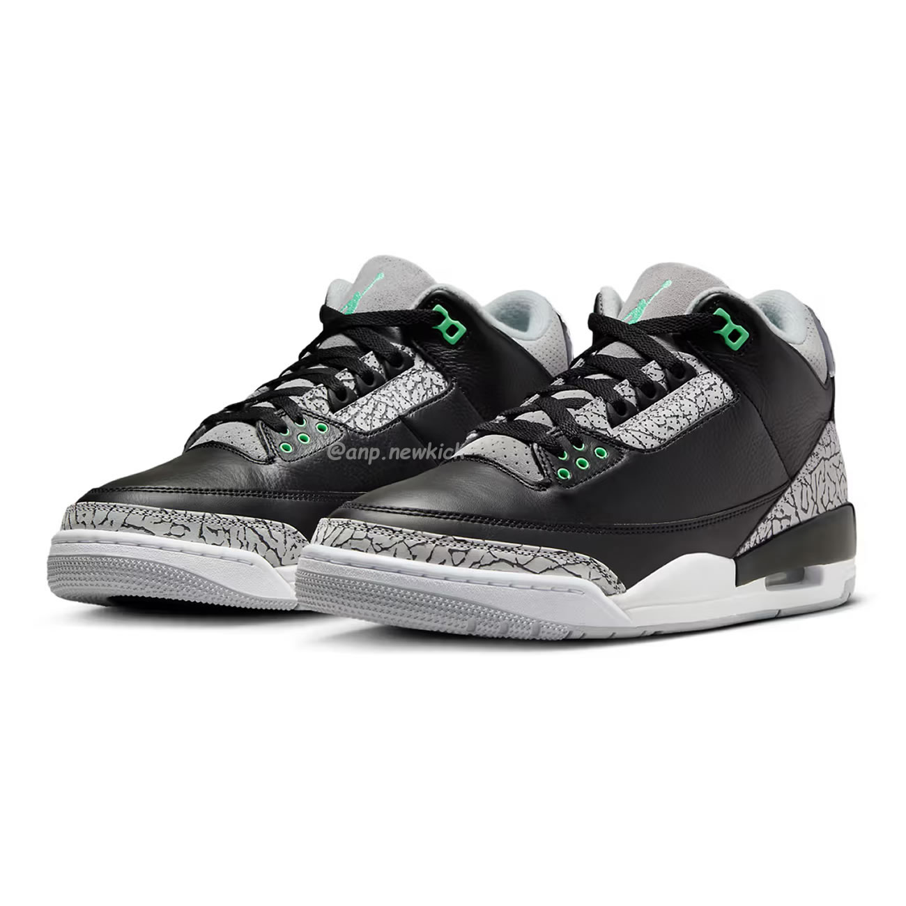 Air Jordan 3 Retro Green Glow Ct8532 031 (15) - www.newkick.vip