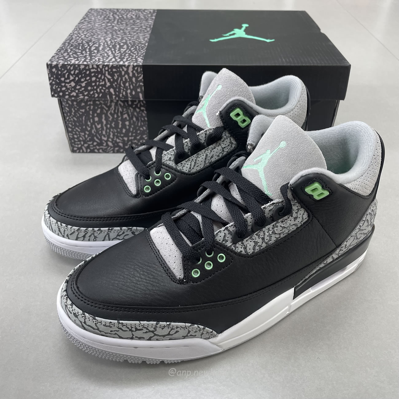 Air Jordan 3 Retro Green Glow Ct8532 031 (6) - www.newkick.vip