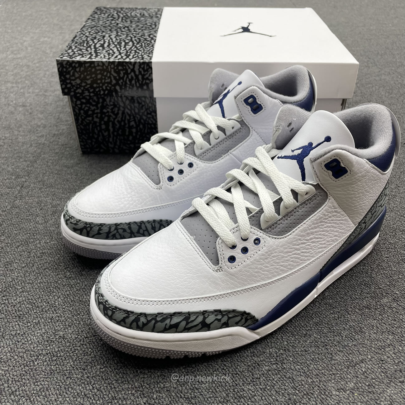 Air Jordan 3 Retro Midnight Navy Ct8532 140 (10) - www.newkick.vip