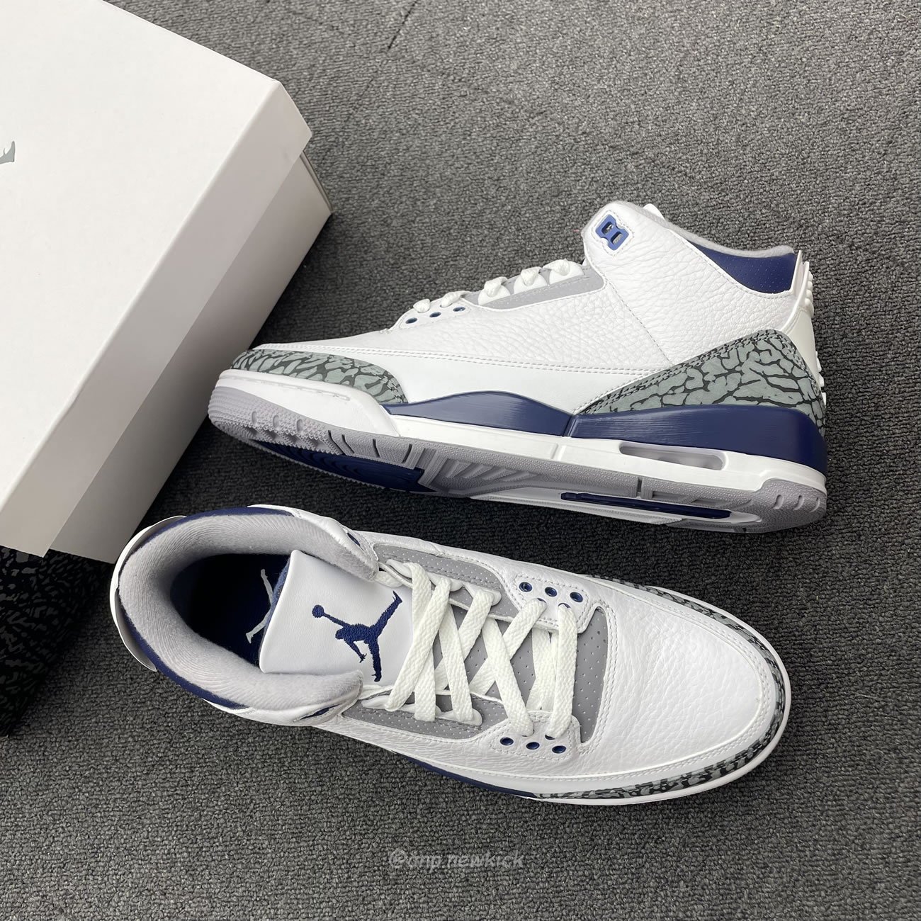 Air Jordan 3 Retro Midnight Navy Ct8532 140 (11) - www.newkick.vip