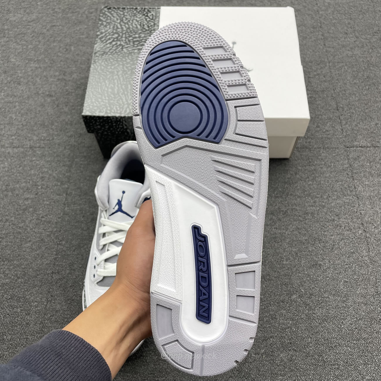 Air Jordan 3 Retro Midnight Navy Ct8532 140 (5) - www.newkick.vip