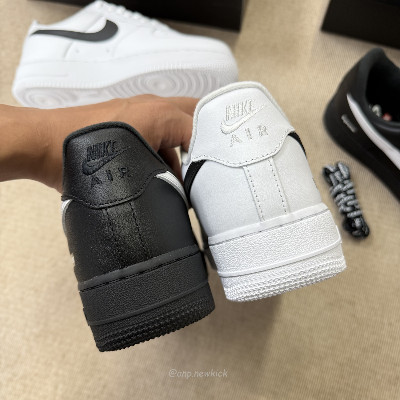 Nike Air Force 1 Low Supreme Black White Cu9225 002 Cu9225 102 (11) - www.newkick.vip