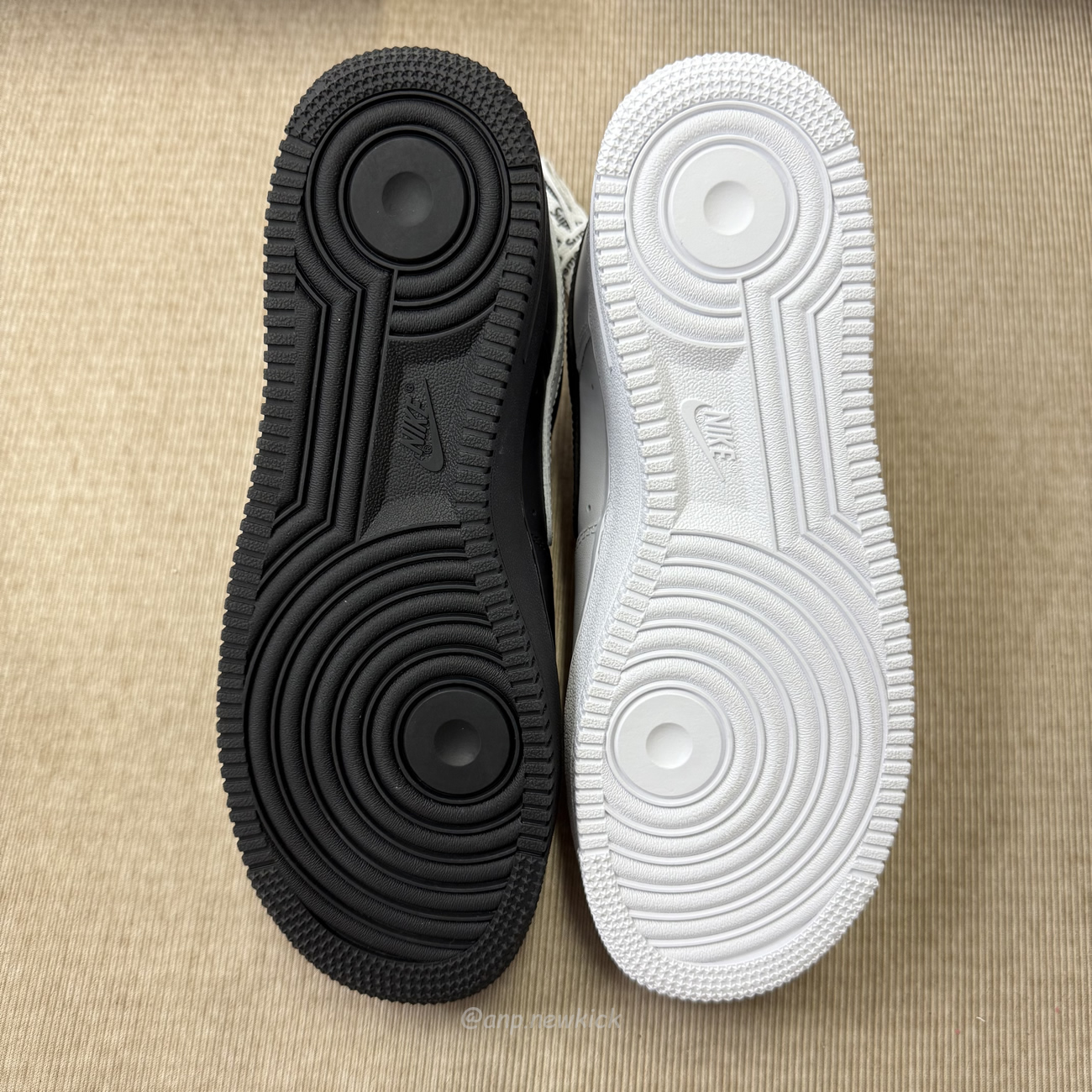 Nike Air Force 1 Low Supreme Black White Cu9225 002 Cu9225 102 (5) - www.newkick.vip