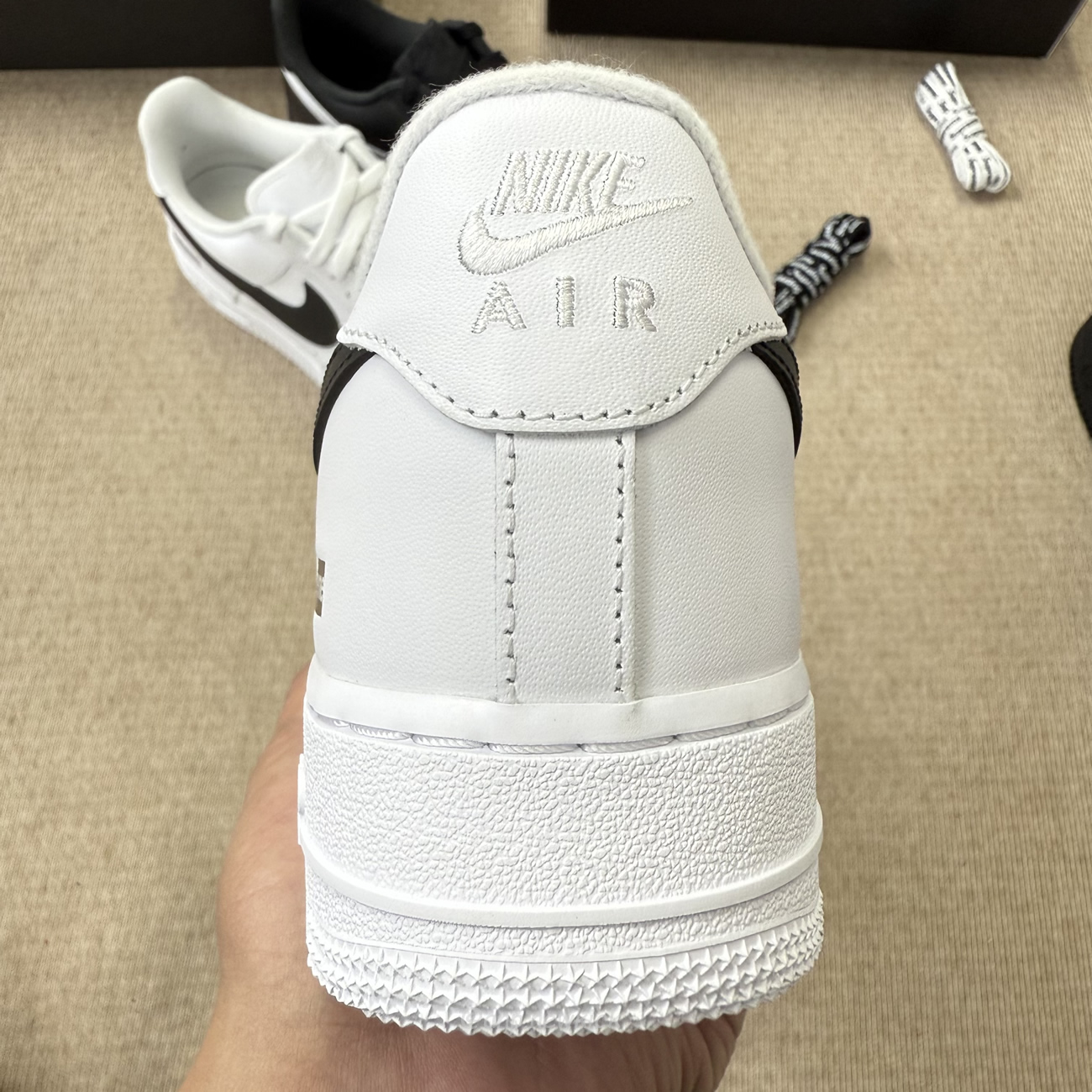 Nike Air Force 1 Low Supreme Black White Cu9225 002 Cu9225 102 (8) - www.newkick.vip