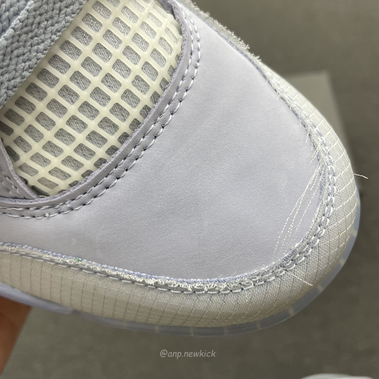 Air Jordan 4 Retro Off Blue Sail Womens Cv9388 102 (6) - www.newkick.vip