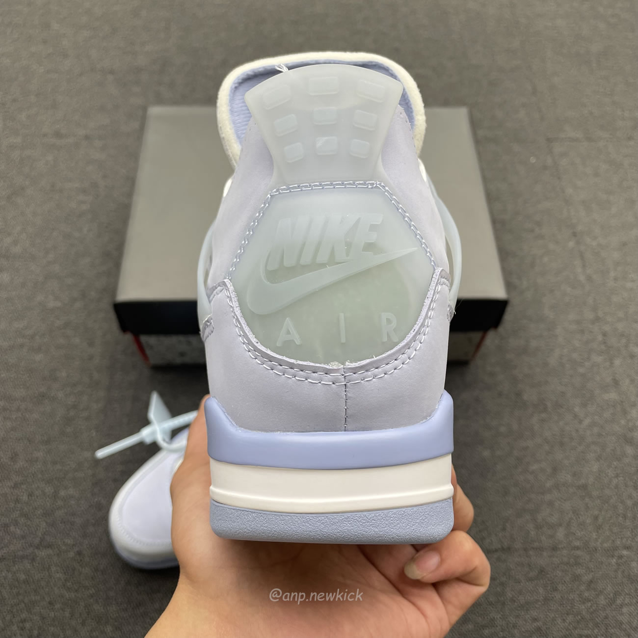 Air Jordan 4 Retro Off Blue Sail Womens Cv9388 102 (8) - www.newkick.vip