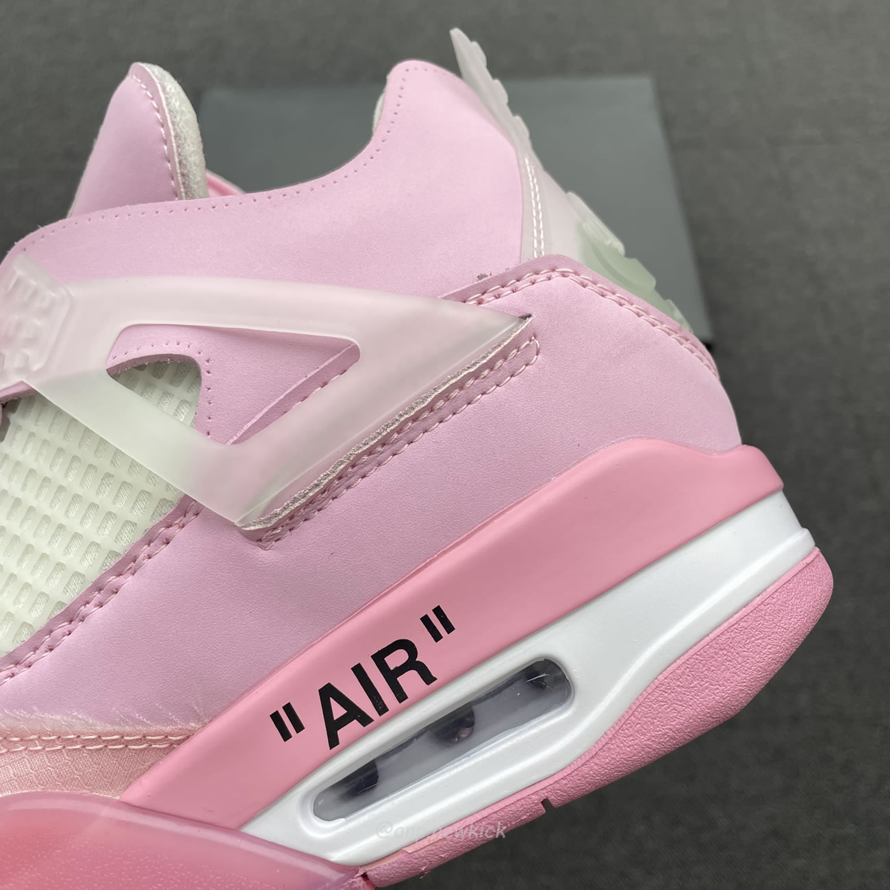 Air Jordan 4 Retro Off Pink Sail Womens Cv9388 105 (2) - www.newkick.vip