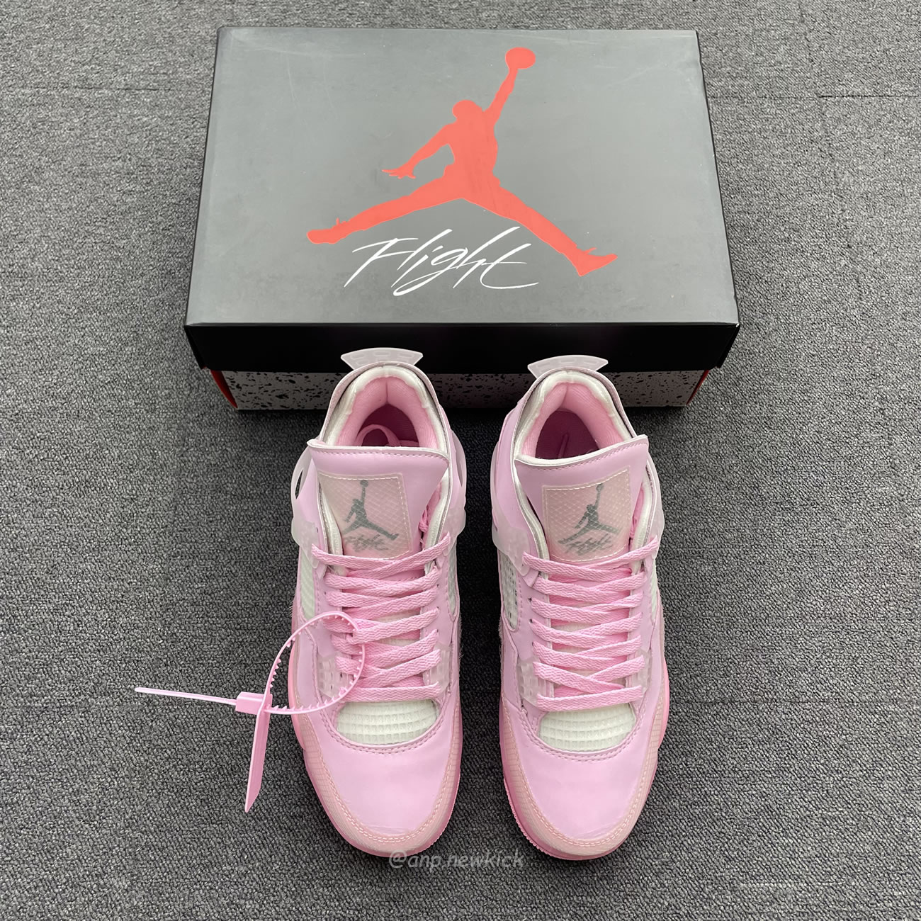 Air Jordan 4 Retro Off Pink Sail Womens Cv9388 105 (5) - www.newkick.vip